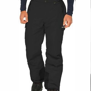 Skigear Black Insulated Snow‎ Pants S